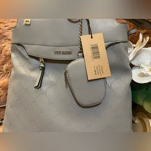 Steve Madden grey backpack
